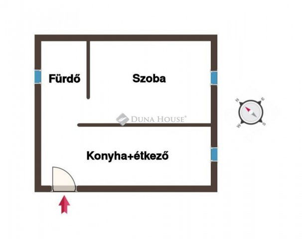 Eladó mezogazdasagi ingatlan, Fülöpjakabon 6.5 M Ft, 1 szobás