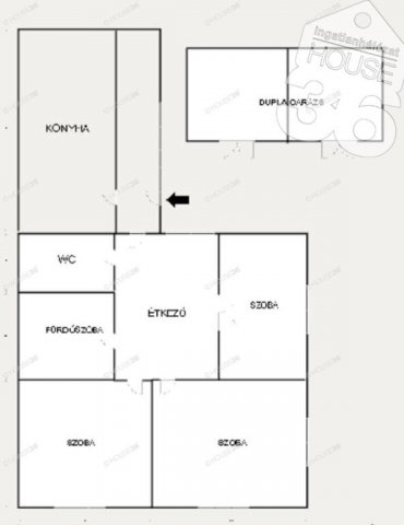 Eladó családi ház, Kunszálláson 62 M Ft, 3 szobás