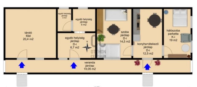Eladó családi ház, Csécsén 8.9 M Ft, 2 szobás