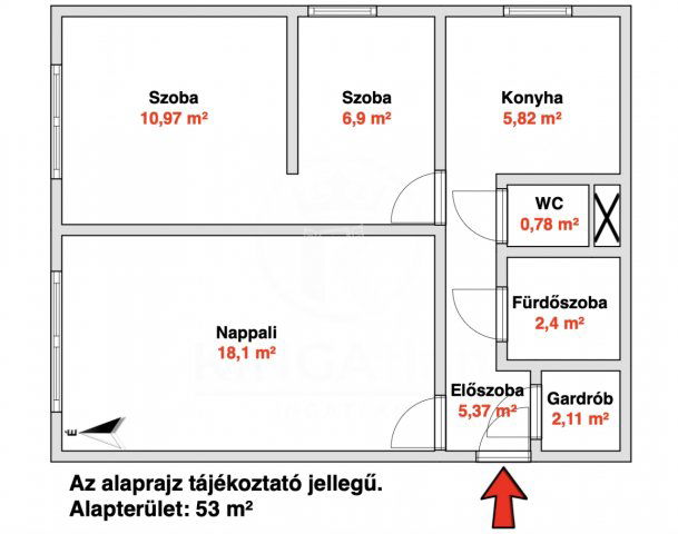 Eladó panellakás, Budapesten, XV. kerületben 70.7 M Ft
