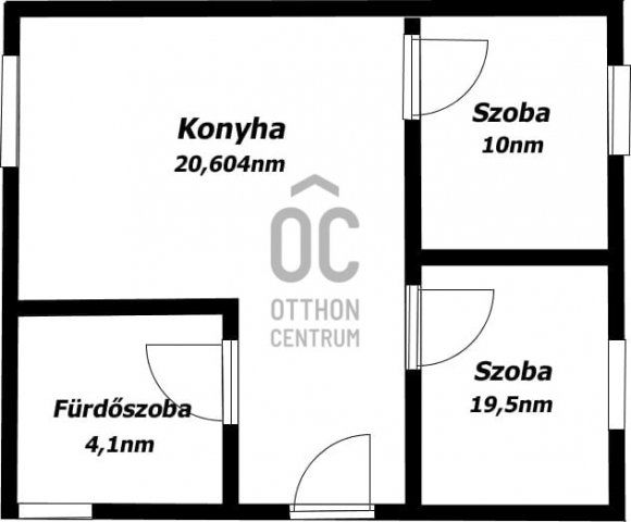 Eladó téglalakás, Edelényben 13.8 M Ft, 2 szobás