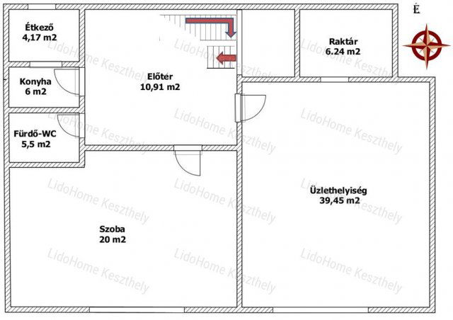 Eladó téglalakás, Sárváron 25.99 M Ft, 2 szobás