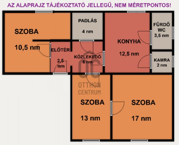 Eladó családi ház, Csömörön 59 M Ft, 3 szobás