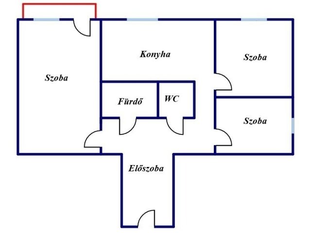Eladó panellakás, Miskolcon, Ifjúság útján 31.99 M Ft