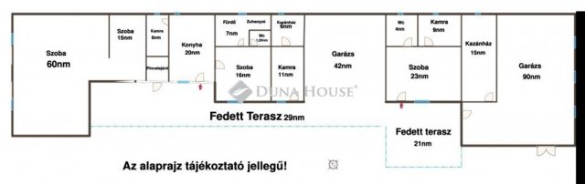Eladó családi ház, Dunaharasztin 130 M Ft, 4 szobás