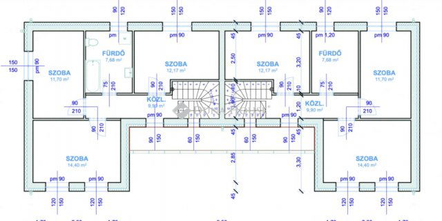 Eladó ikerház, Budapesten, XVIII. kerületben 120 M Ft, 5 szobás