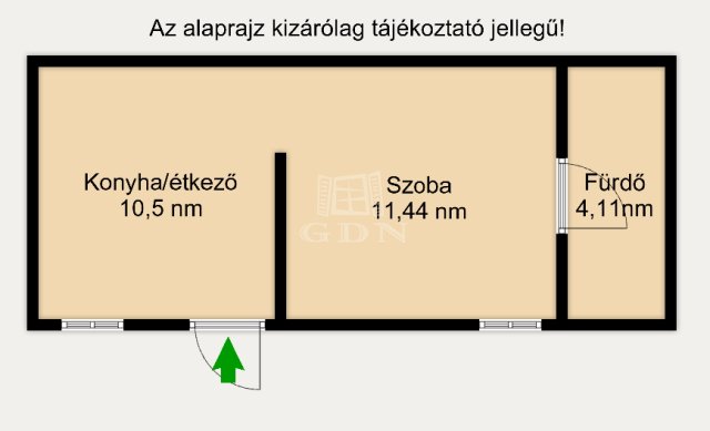 Eladó családi ház, Turán 19.9 M Ft, 1 szobás