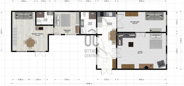 Eladó téglalakás, Budapesten, V. kerületben 179 M Ft, 4 szobás