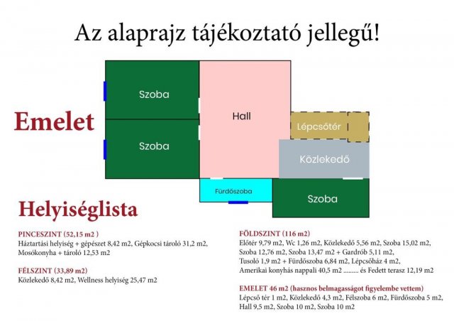 Eladó családi ház, Vácon 150 M Ft, 6 szobás