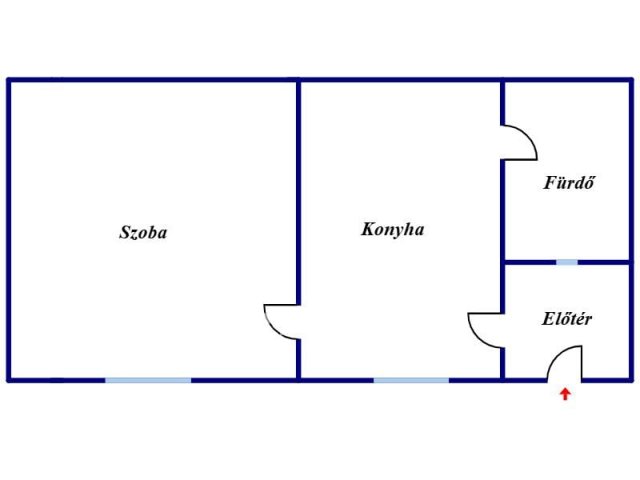Eladó sorház, Miskolcon 22 M Ft, 1 szobás / költözzbe.hu