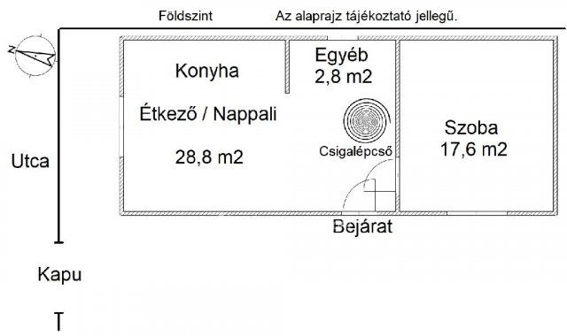Eladó családi ház, Ukkon 31.818 M Ft, 2+1 szobás