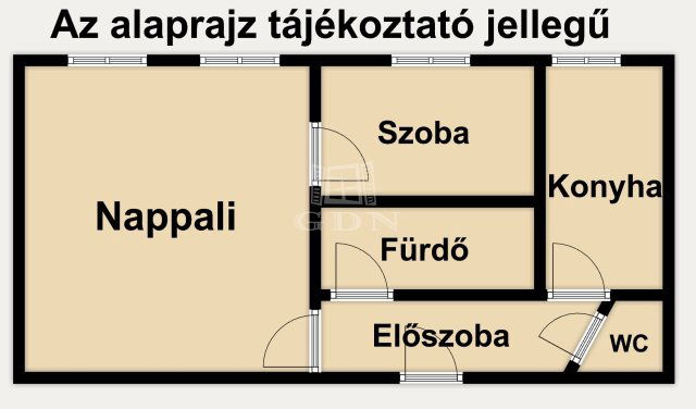 Eladó téglalakás, Budapesten, IX. kerületben 76.9 M Ft, 2 szobás