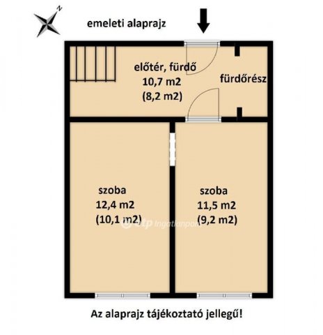 Eladó családi ház, Romándon 11.9 M Ft, 2 szobás