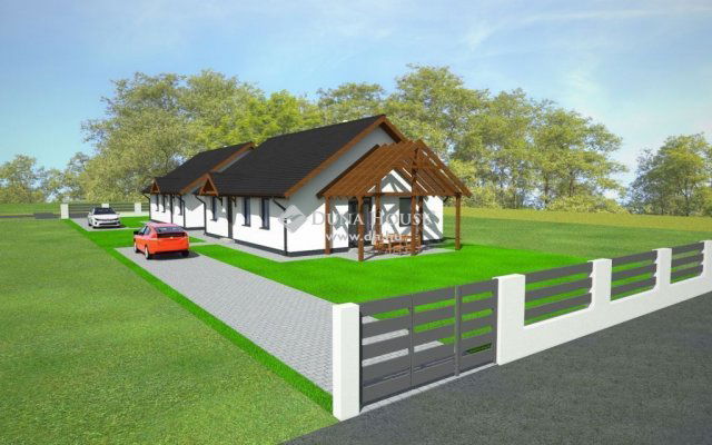 Eladó ikerház, Tápiószecsőn 74.9 M Ft, 4 szobás