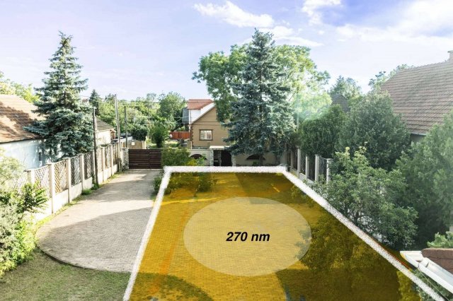 Eladó telek, Budapesten, XVIII. kerületben 39.5 M Ft