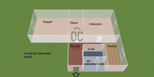 Eladó panellakás, Veszprémben 42.35 M Ft, 2 szobás