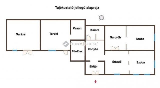Eladó családi ház, Dabason 89 M Ft, 2 szobás