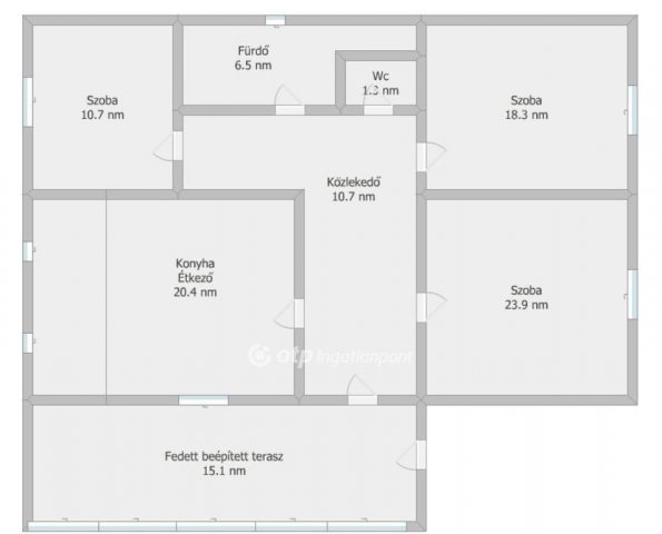 Eladó családi ház, Decsen 29.9 M Ft, 2+1 szobás