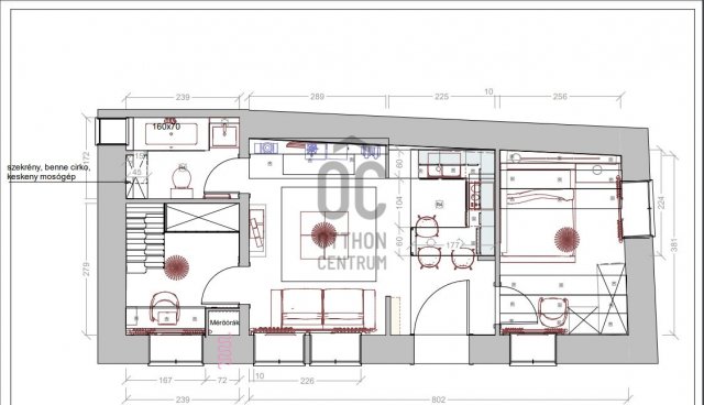 Eladó téglalakás, Budapesten, VI. kerületben, Izabella utcában