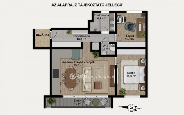 Eladó téglalakás, Budapesten, I. kerületben 164.99 M Ft