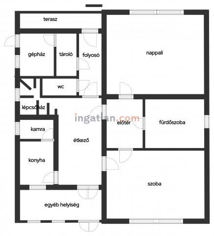 Eladó családi ház, Gyomaendrődön 23 M Ft, 5 szobás
