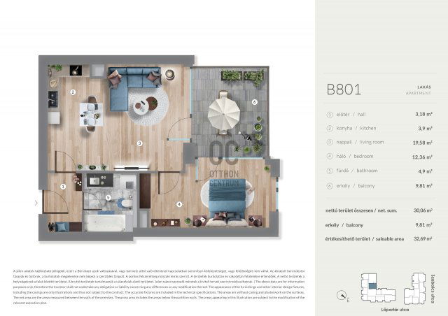 Eladó téglalakás, Budapesten, XIII. kerületben 92.99 M Ft