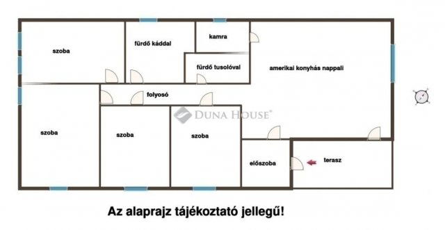 Eladó családi ház, Kókán 69.9 M Ft, 5 szobás