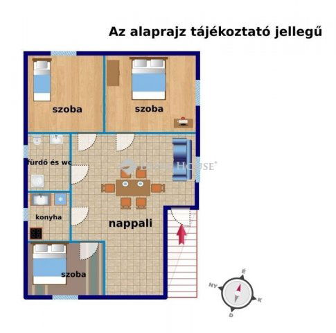 Eladó családi ház, Bakonycsernyén 45 M Ft, 4 szobás