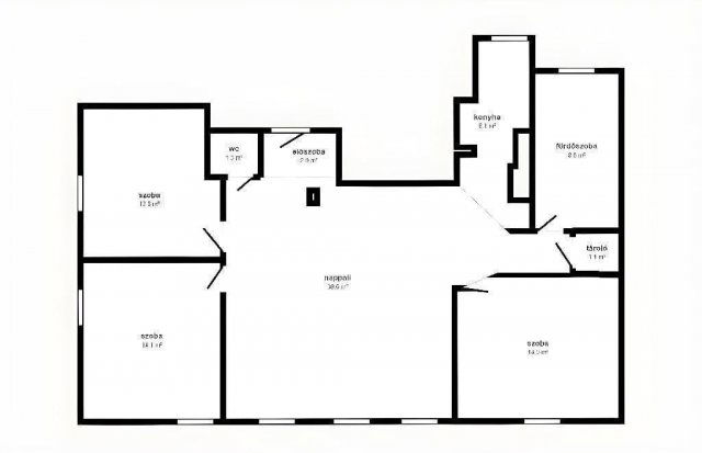 Eladó téglalakás, Miskolcon 54.9 M Ft, 3 szobás