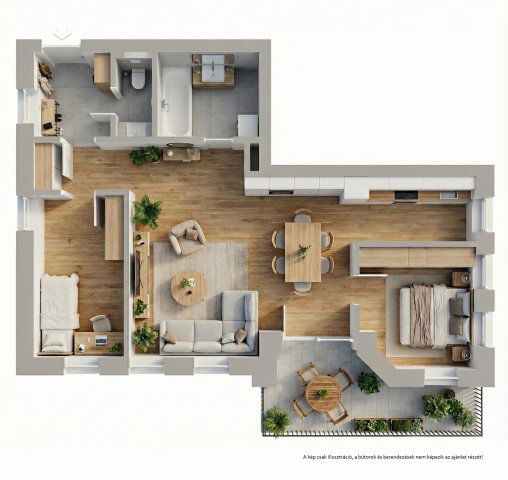 Eladó téglalakás, Kecskeméten 82.6 M Ft, 3 szobás