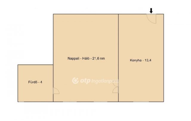 Eladó téglalakás, Budapesten, V. kerületben 82.9 M Ft