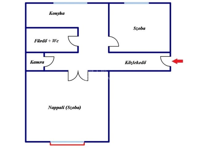 Eladó panellakás, Székesfehérvárott 47.9 M Ft, 2 szobás