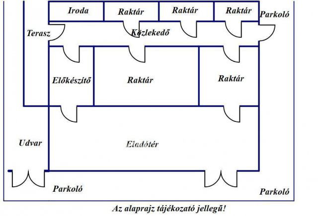 Eladó üzlethelyiség, Szentesen 45 M Ft / költözzbe.hu