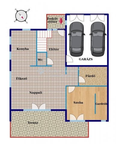 Eladó ikerház, Szombathelyen 169 M Ft, 4 szobás
