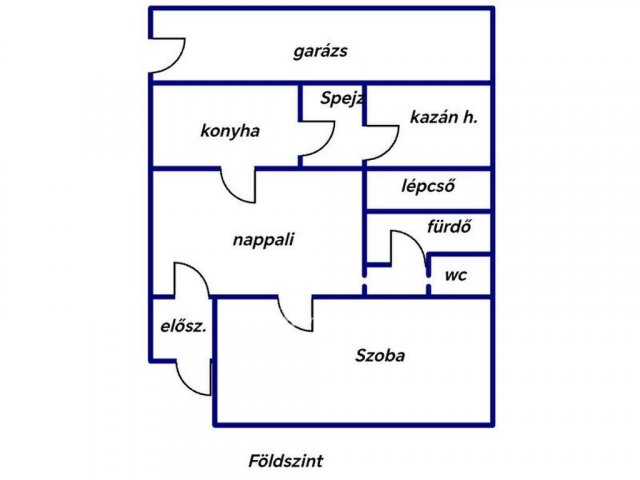 Eladó családi ház, Mezőcsáton 19 M Ft, 3+1 szobás