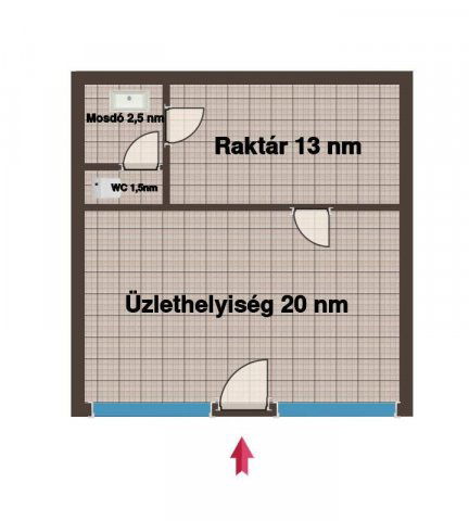 Kiadó üzlethelyiség, Nyíregyházán 185 E Ft / hó