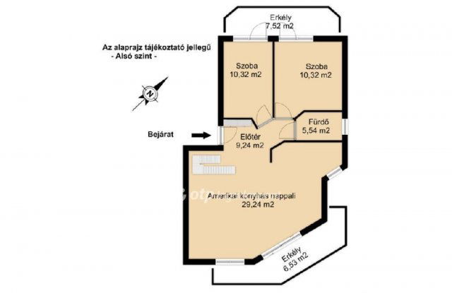 Eladó téglalakás, Budapesten, XXII. kerületben 160 M Ft