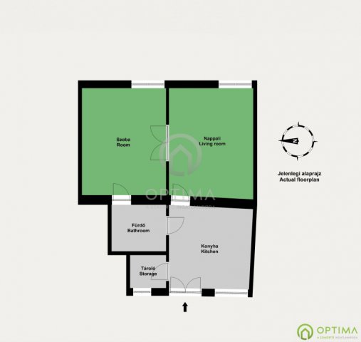 Eladó téglalakás, Budapesten, VIII. kerületben, Baross utcában