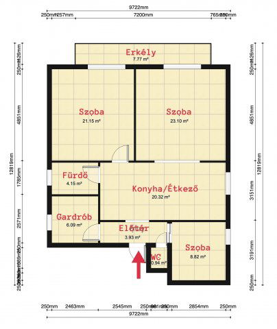 Eladó téglalakás, Budapesten, XIV. kerületben 99.9 M Ft