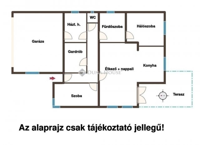 Eladó családi ház, Péterin 155 M Ft, 3 szobás