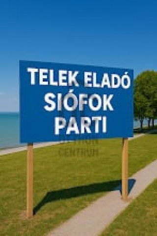 Eladó telek, Siófokon 1300 M Ft / költözzbe.hu