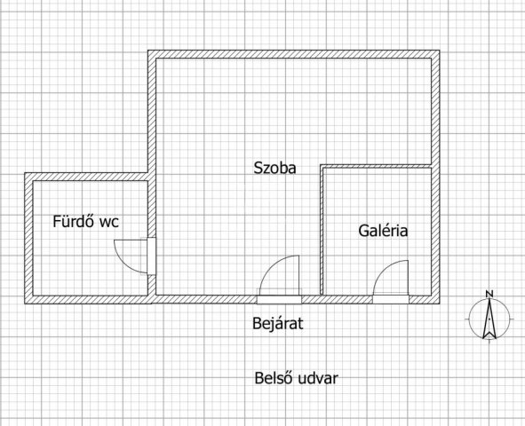 Eladó téglalakás, Budapesten, VII. kerületben 43.5 M Ft