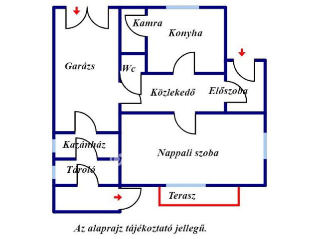 Eladó családi ház, Békéscsabán 34 M Ft, 3+1 szobás
