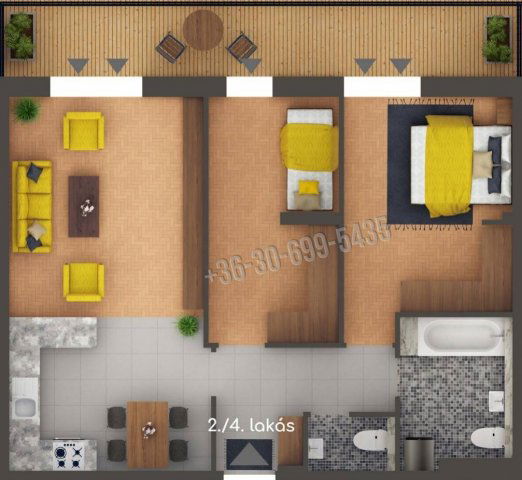 Eladó téglalakás, Budapesten, III. kerületben 122.064 M Ft