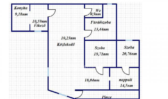 Eladó családi ház, Tolnán 32.5 M Ft, 3 szobás