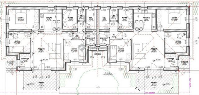 Eladó ikerház, Jászberényben 58.9 M Ft, 4 szobás