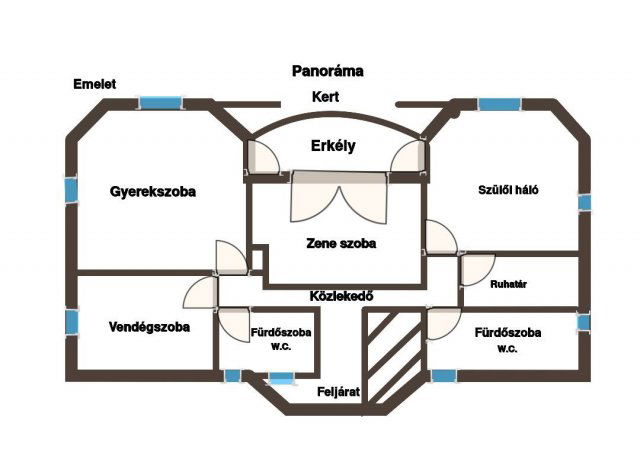 Eladó családi ház, Budapesten, II. kerületben 381.982 M Ft