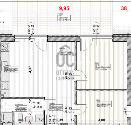 Eladó téglalakás, Kiskunlacházán 71.016 M Ft, 3 szobás