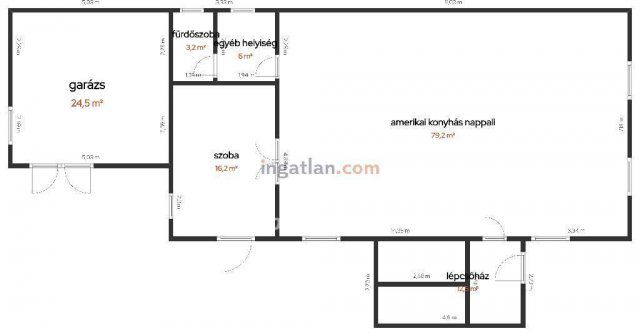 Eladó családi ház, Nagyréven 68.8 M Ft, 5 szobás