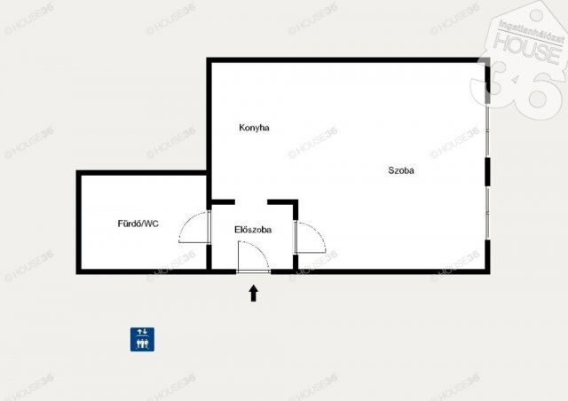 Eladó téglalakás, Kecskeméten 49.9 M Ft, 1 szobás